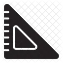 Triangular Ruler Ruler Scale Icon