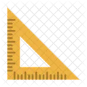 Triangular Ruler Ruler Scale Icon
