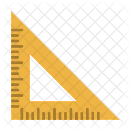 Triangular Ruler  Icon