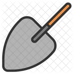 Triangular Shovel  Icon