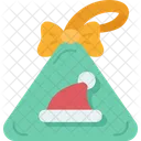 Triangulo Caja Navidad Icono