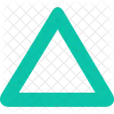 Triangulo Decorativo Acidente Vascular Cerebral Ícone