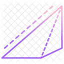Triângulo 3D  Ícone