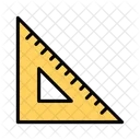 Regla Triangular Triangulo Regla Icono