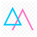 Brochura Design Grafico Ícone