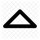 Triangulo Arriba Triangulo Chevron Icono