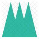 Grafico Geometrico Ícone