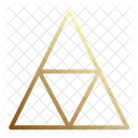 Triangulo grupal  Icono