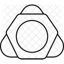 Triangulo Plastico Palanca Icono