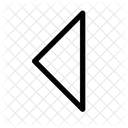Triangulo Derecho Anterior Triangulo Izquierda Icono