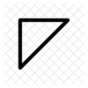 Triangulo Derecho Arriba Izquierda Arriba Izquierda Arriba Izquierda Icono