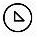Triangulo Derecho Circulo Abajo Izquierda Abajo Izquierda Abajo Izquierda Icono