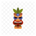 Mask Tiki Vector Icon
