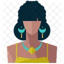 Tribal Woman Avatar Icon