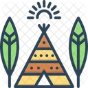 Tribu Casta Tribal Icono