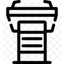 Tribune Plattform Forum Symbol