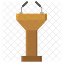 Tribuna Podio Orador Icono