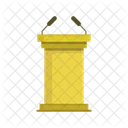 Tribuna Podio Orador Icono