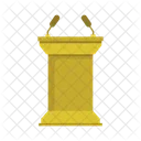 Tribuna Podio Orador Icono