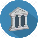 Tribunal Batiment Banque Icon