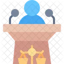 Tribunal Courtroom Legal Icon