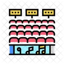 Tribune Music Concert Audience Icon