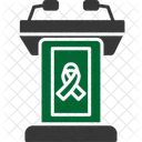 Tribune Podium Speaker Icon