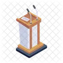 Rednerpult Rednerpult Tribune Symbol