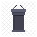 Tribune Podium Speaker Icon