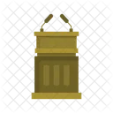 Tribune Podium Speaker Icon