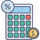 Contas Calculadora Impostos Ícone