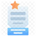 Tribute Trophy Medal Icon