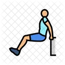 Tricep Dips Arm Icon