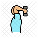 Tricep Extensions Arm Icon