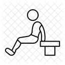 Triceps Dip Icon