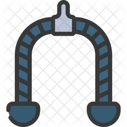 Triceps Rope  Icon