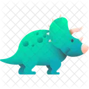 Triceratops Dinosaur Animal Icon