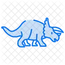 Triceratops Dinosaur Animal Icon