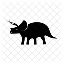 Triceratops Dinosaur Jurassic Icon