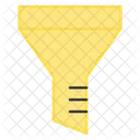 Trichter Filtration Datenkonvertierung Symbol