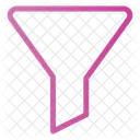 Trichter Filter Diagramm Symbol