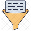 Trichter Filterung Filter Symbol