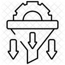 Trichterdiagramm  Symbol