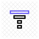 Trichterdiagramm Konversionsrate Business Intelligence Symbol