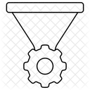 Trichtereinstellung  Symbol