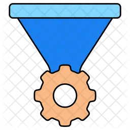 Trichtereinstellung  Symbol