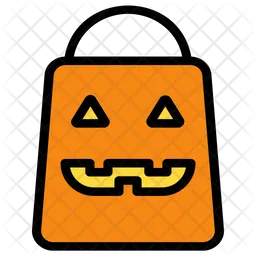 Trick or treat bag  Icon