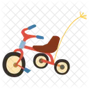 Tricycle Kid Child Icon