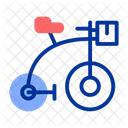 Tricycle Threewheeler Bike Icon