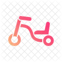 Tricycle Child Bike Toy Icon